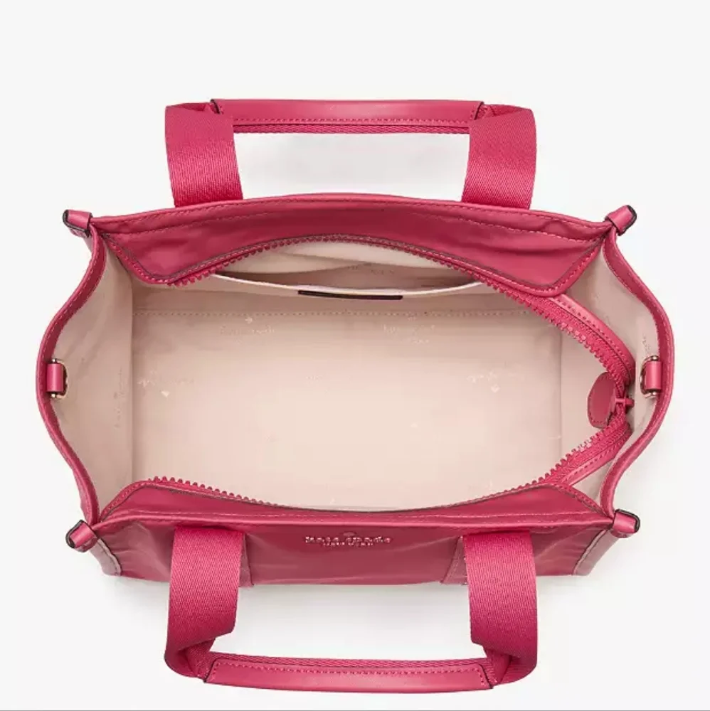 Kate spade Kip Nylon Small Tote (Rose oil, pink)